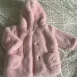 12-18 month Hanna andersson fur coat (size 75)